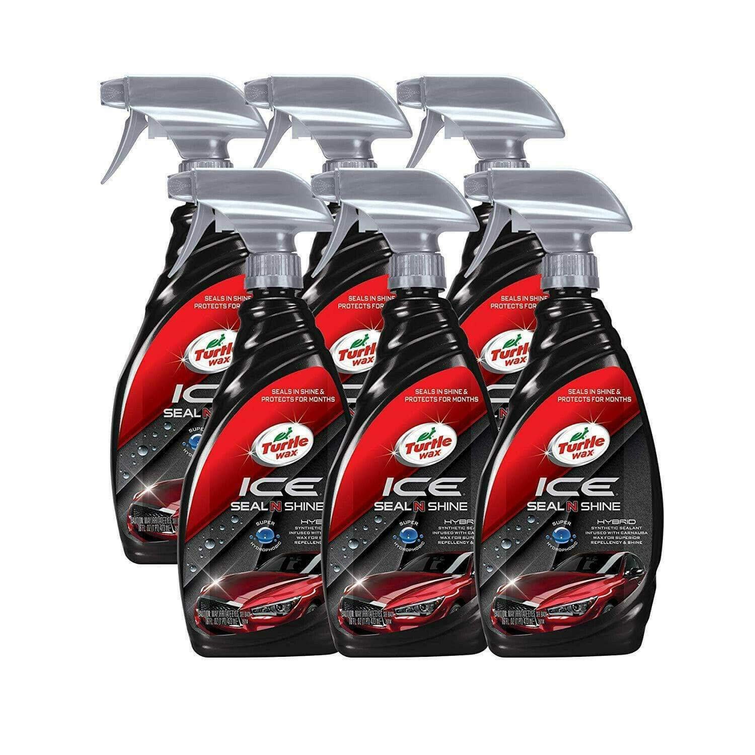 Turtle Wax ICE Seal N Shine, Car Wax Sealant, High Gloss Shine, Insane Water …