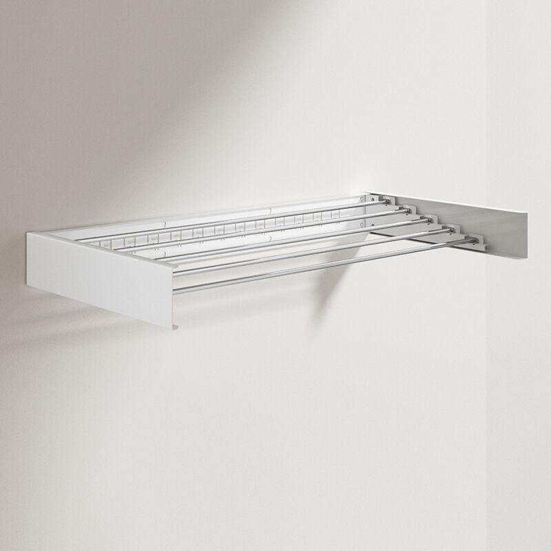 Laundry Drying Rack Collapsible, Wall Mounted, Clothes Drying Rack 40in/31.5in