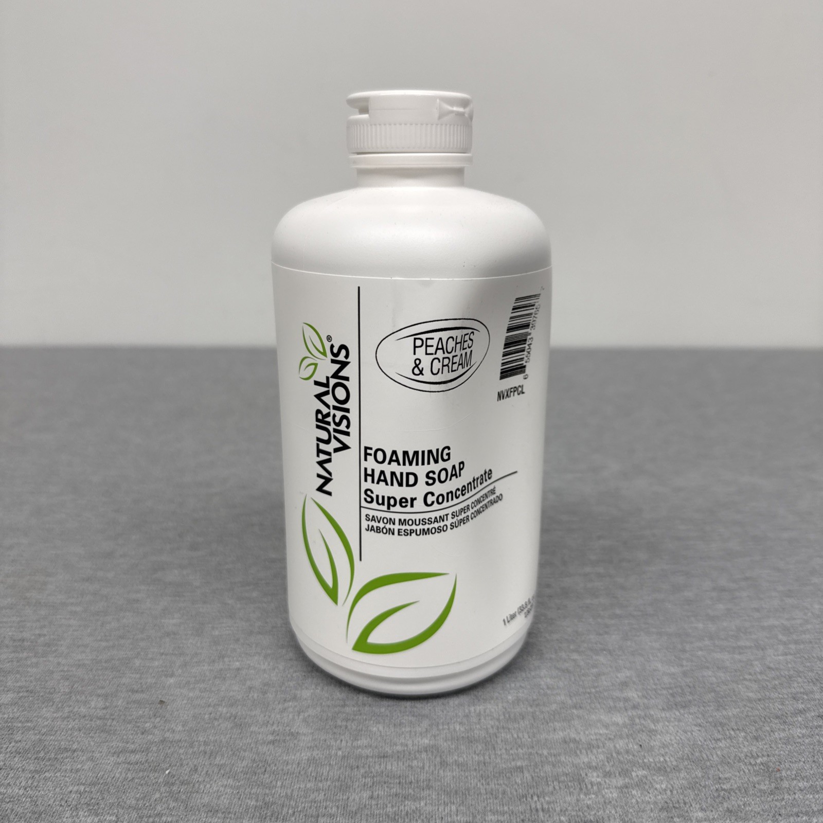 Natural Visions Foaming Hand Soap Super Concentrate 33.8 oz NEW