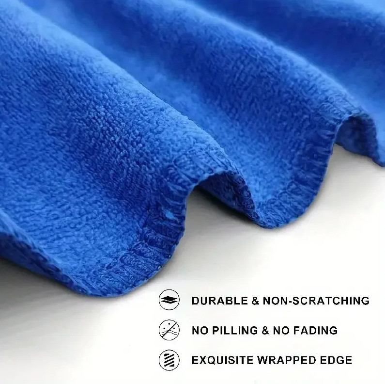 30pcs Microfiber Towels – Ultra Absorbent Car Wash & Home Cleaning Cloth Set