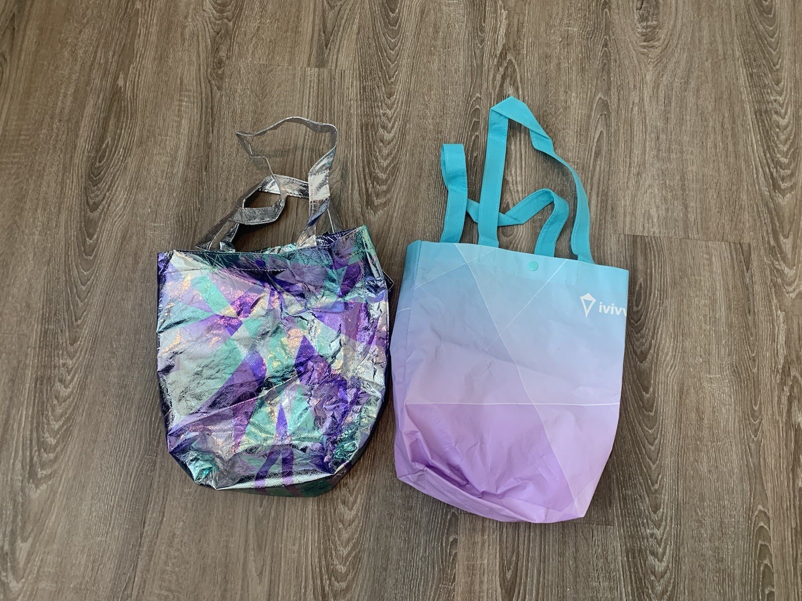 3 Ivivva Resuable Small Shopping Totes