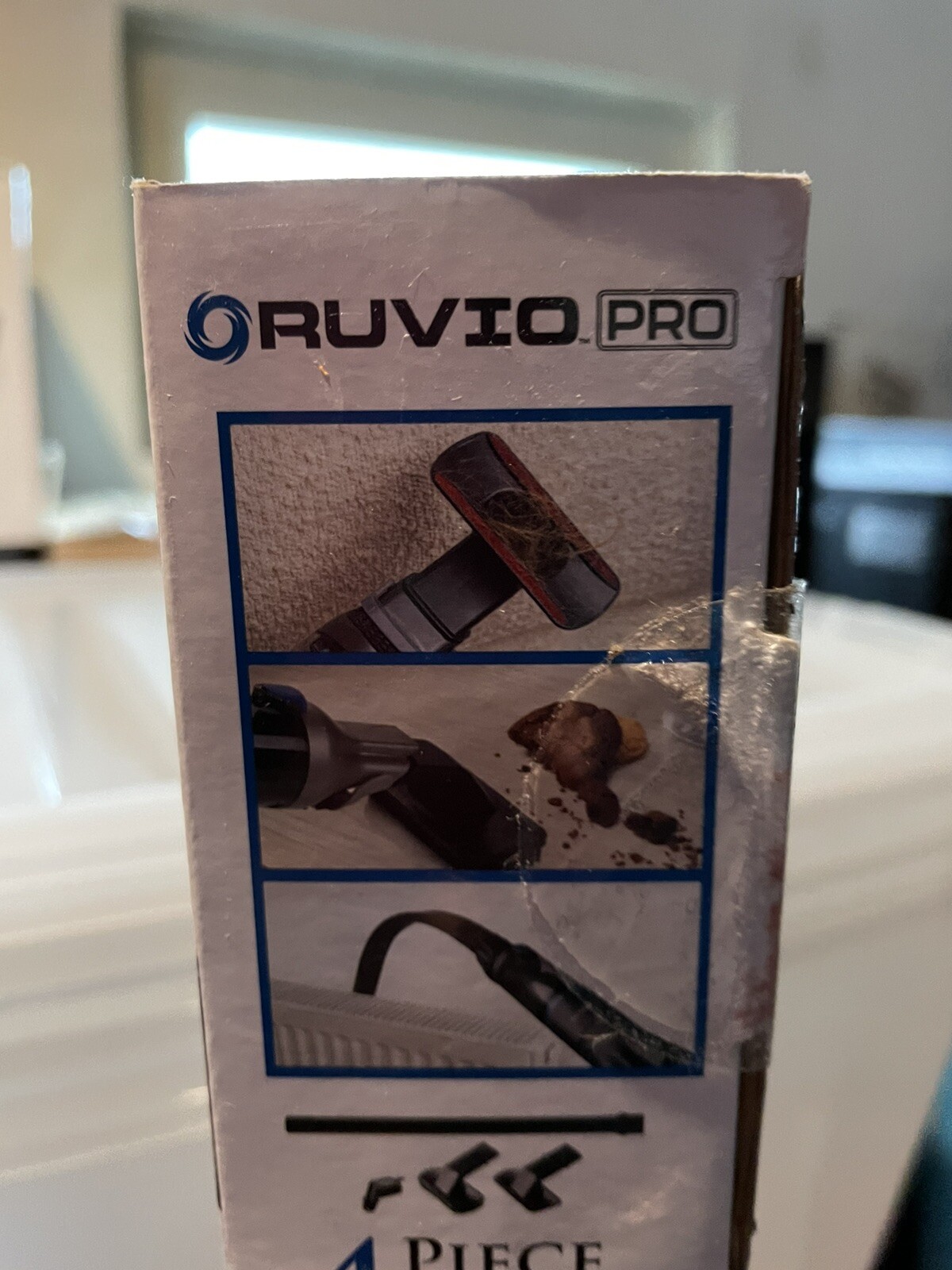 Vacuum Ruvio Pro Rechargeable Cordless Handheld 4 Piece Accessory Kit Included