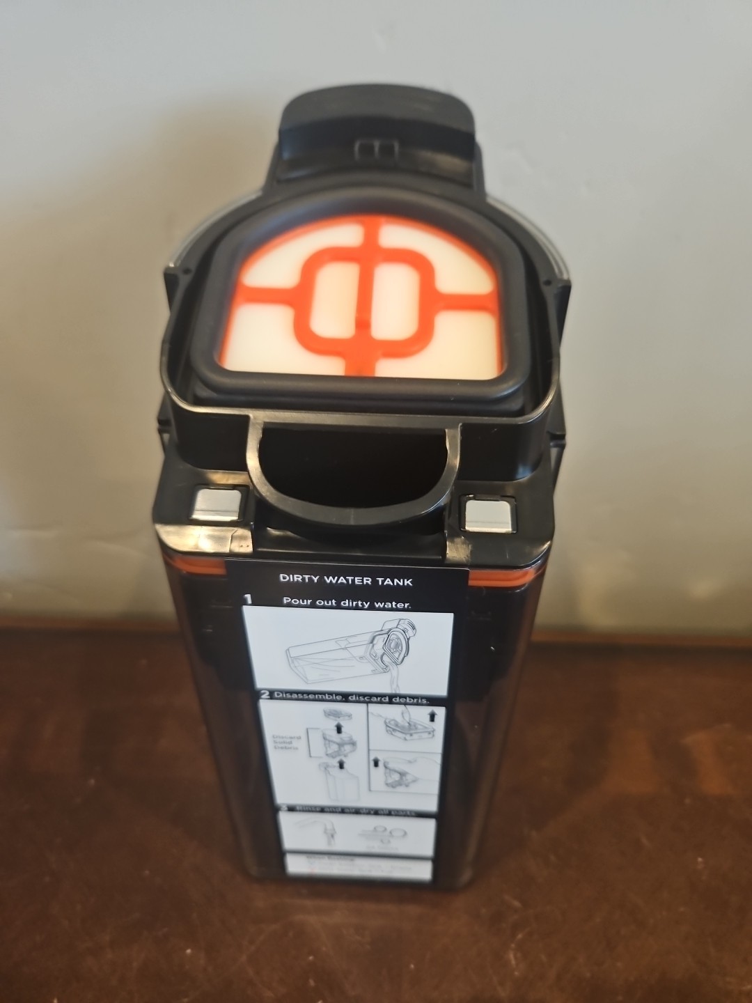 Genuine Shark AW261 WD260,261, HydroVac MessMaster Dirty Water Tank Reservoir
