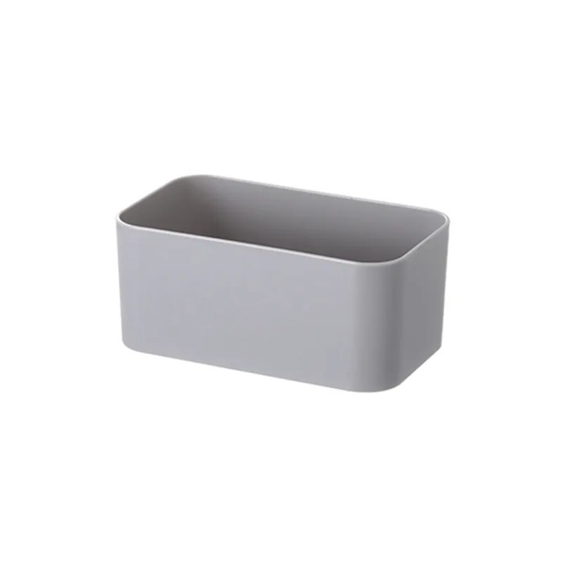 Wall Mounted Remote Control Holder Cosmetic Storage Box Phone Organizer Case 1pc