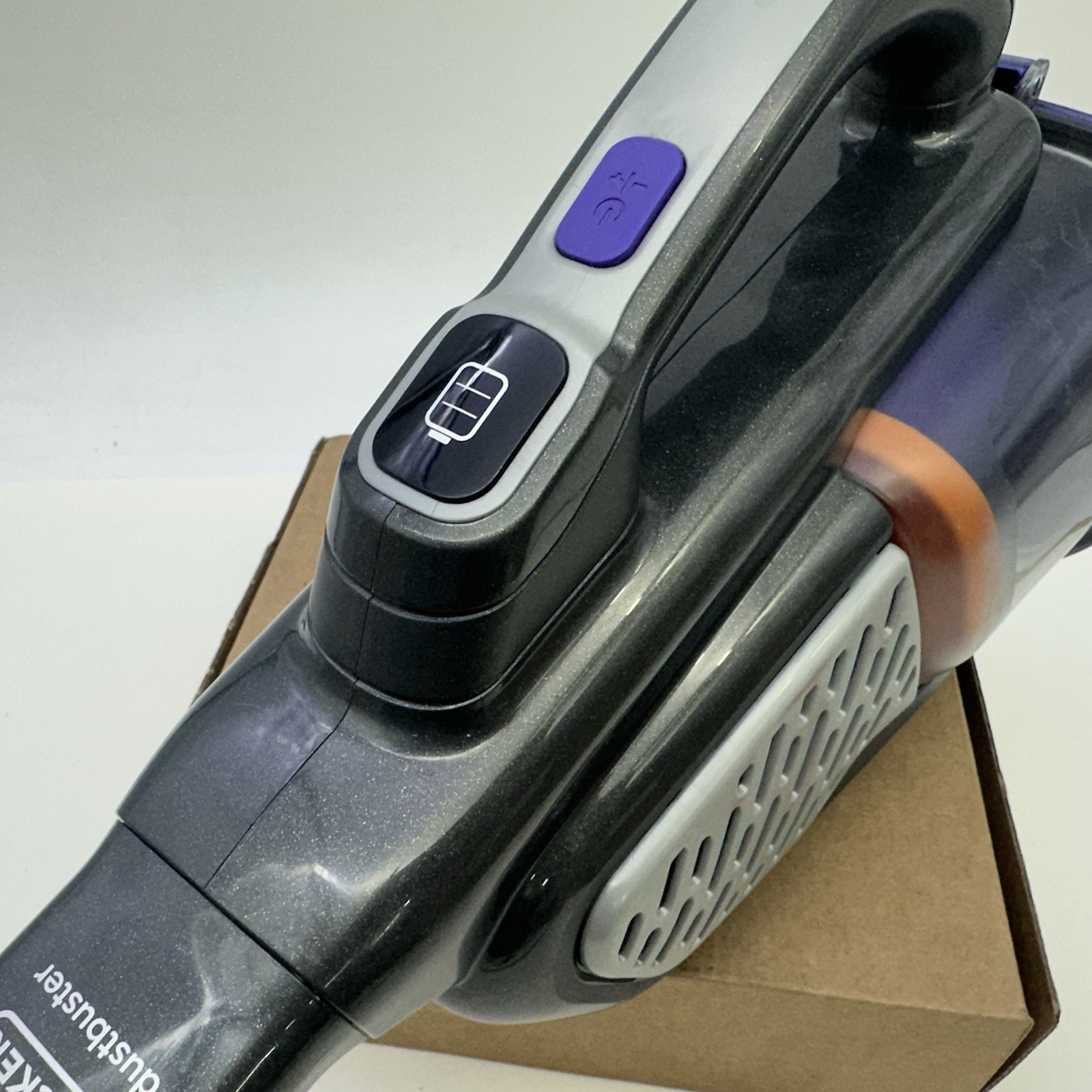 BLACK+DECKER HHVK515JP07 Handheld Vacuum Only No Charger – Gray Working