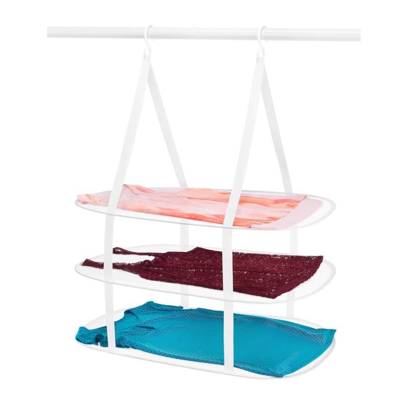 Whitmor 33 in. H X 27.25 in. W X 19.25 in. D Steel Hanging Collapsible Clothes