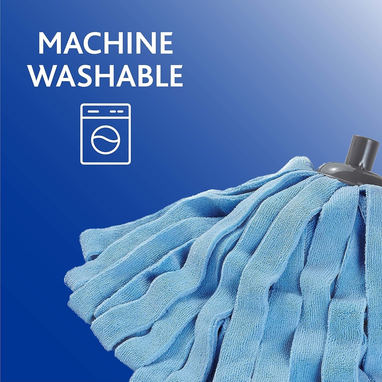 O-Cedar Microfiber Cloth Mop Refill, Blue 1 Count (Pack of 1)