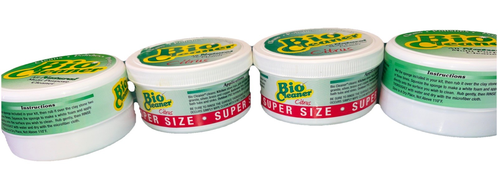 Bio Cleaner Natural Multi Purpose Cleaner Lot 2 Super Size 17.5 Citrus 2 Bio