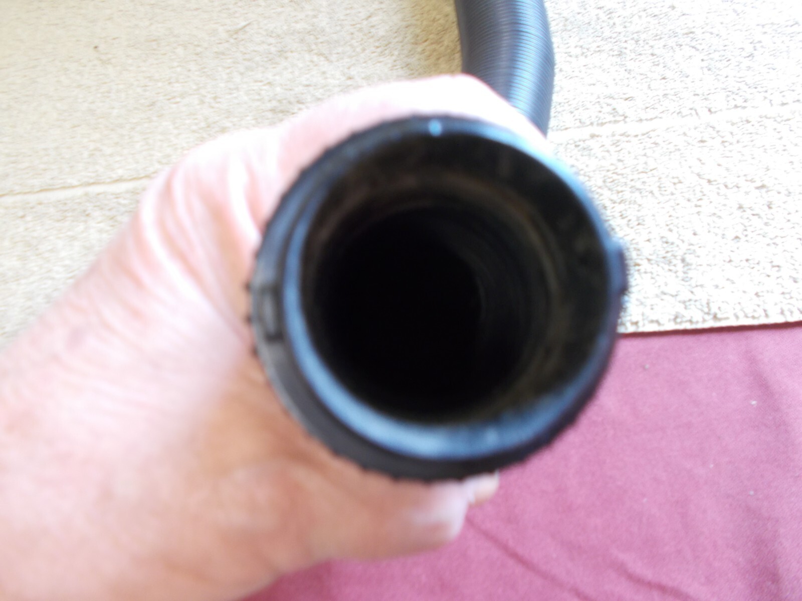 VTG ~ UNKNOWN BRAND ~ VACUM CANISTER TANK SWEEPER ~~ HOSE ONLY SHOP VACSTYLE