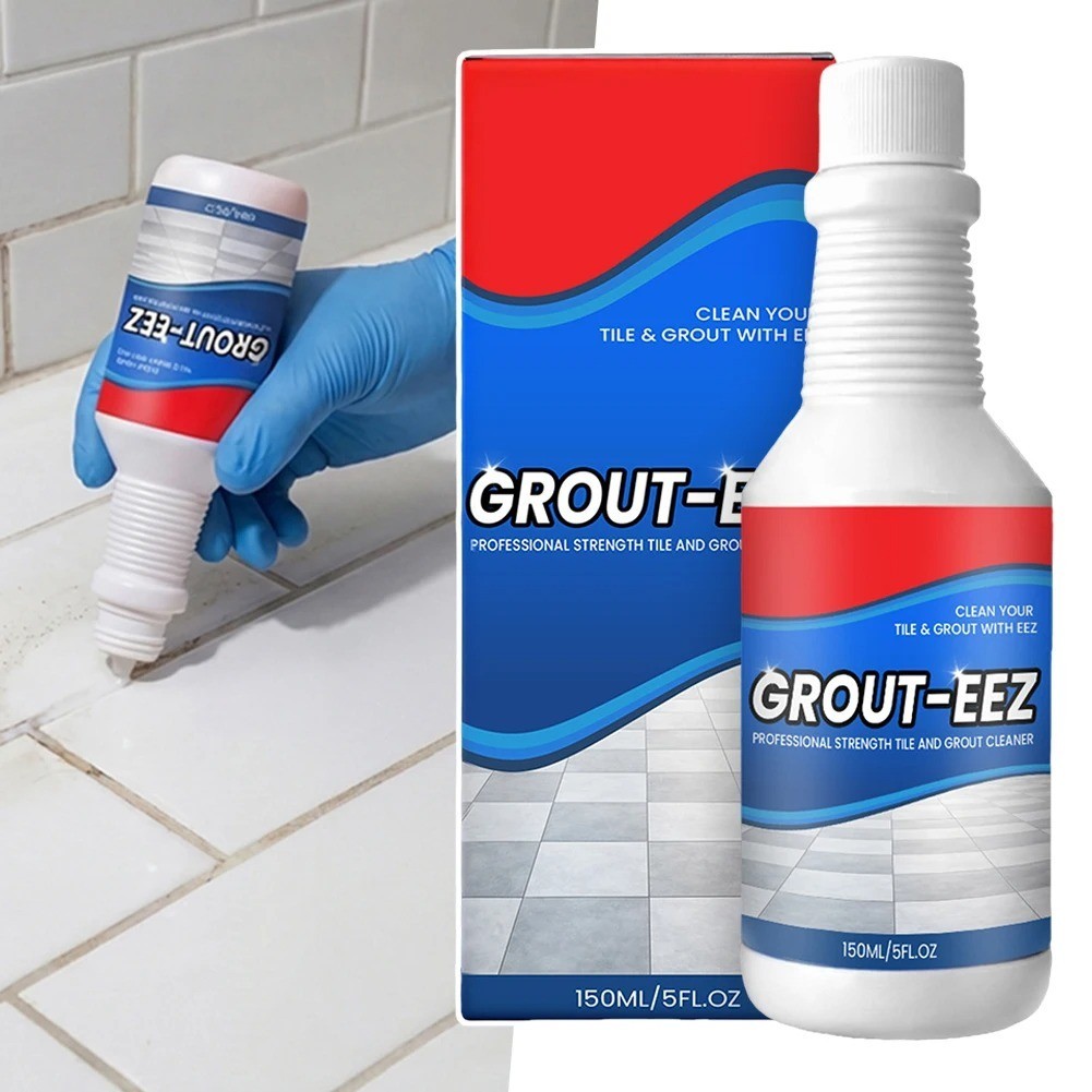 Clean-eez Grout-eez Heavy Duty Grout Cleaner Tile & Floor Stain Remover 32oz