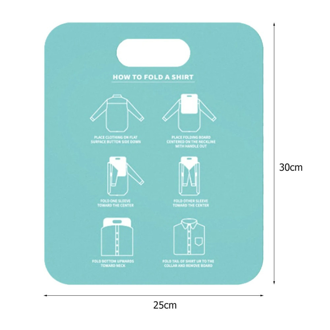Clothes Folder Magic Folding Board Laundry T Shirt Fast Fold Flip For Adult