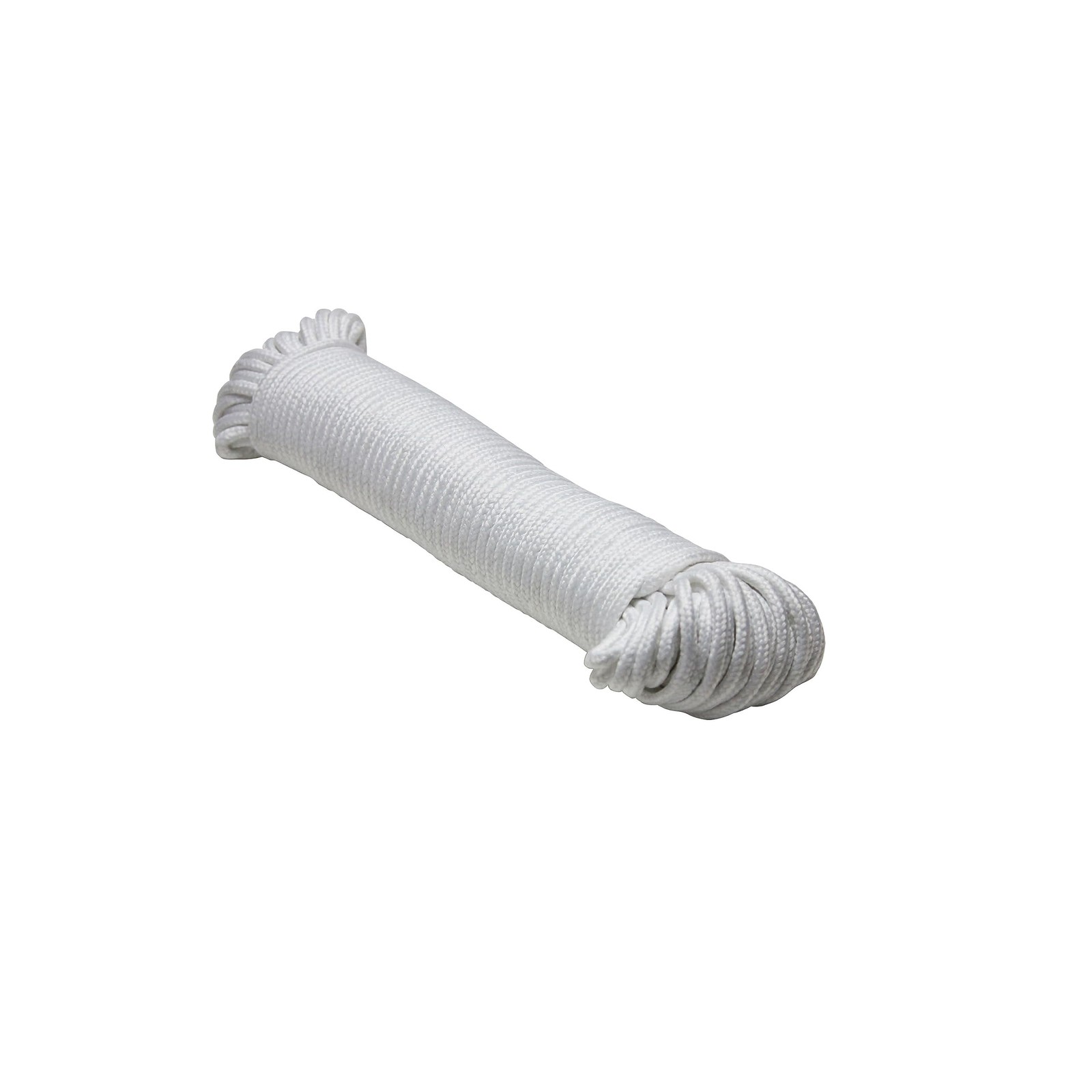 3008.0448 Braided Cotton/Polyester Clothesline – 7/32″ x 200′, White