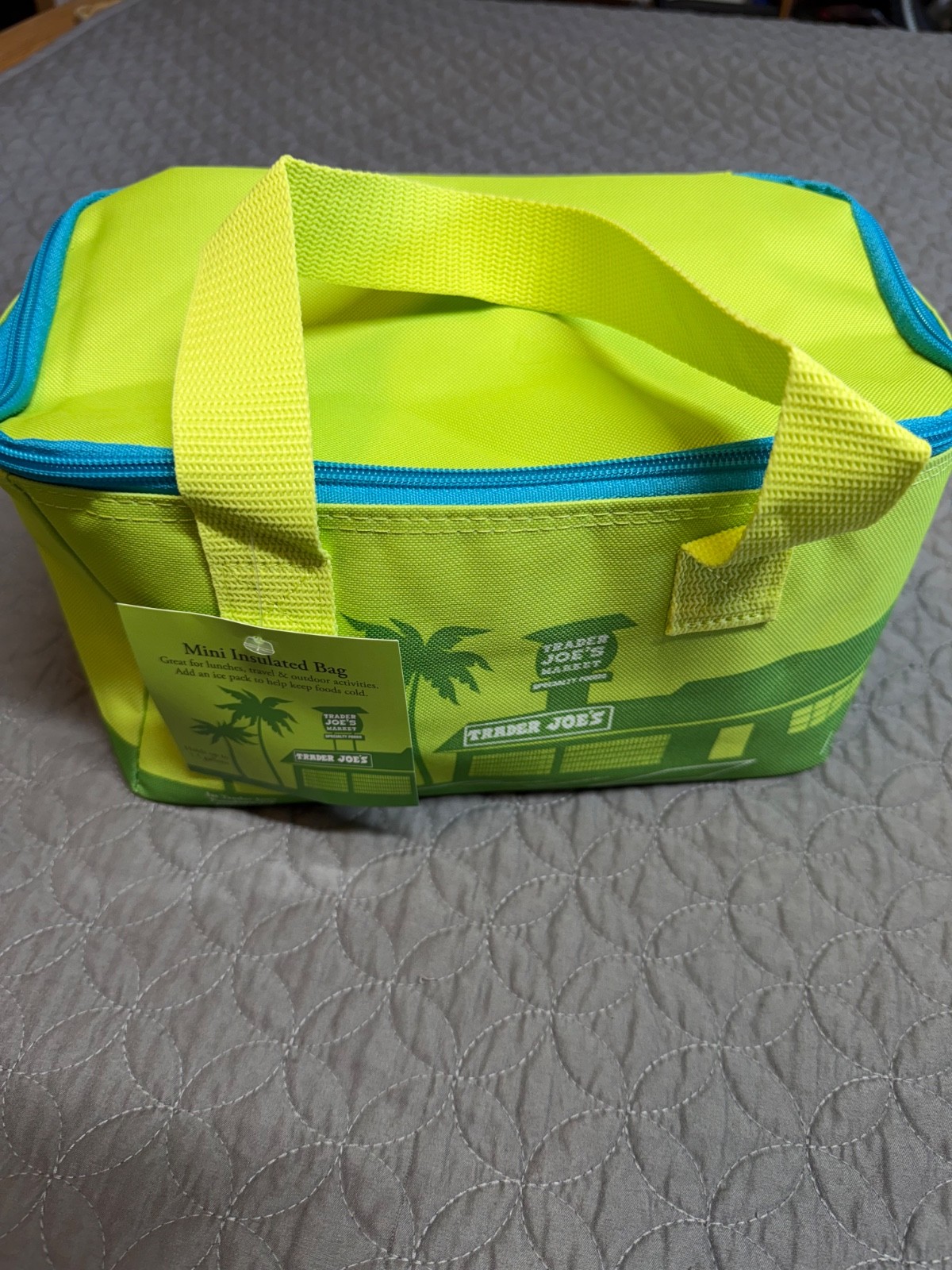 trader joes mini insulated bag(pick what color)