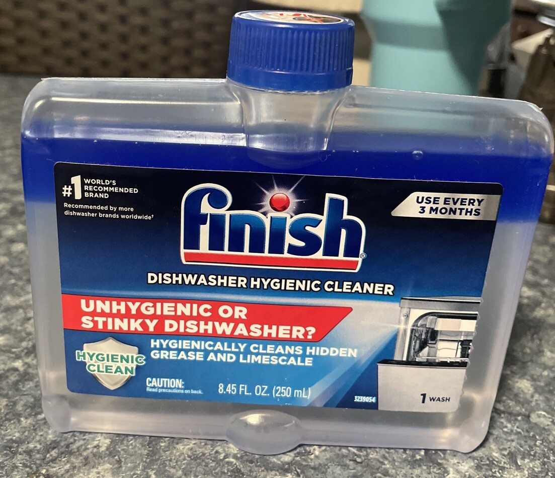 FINISH DISHWASHER CLEANER 3 PACK, Recommended Every 3MONTH