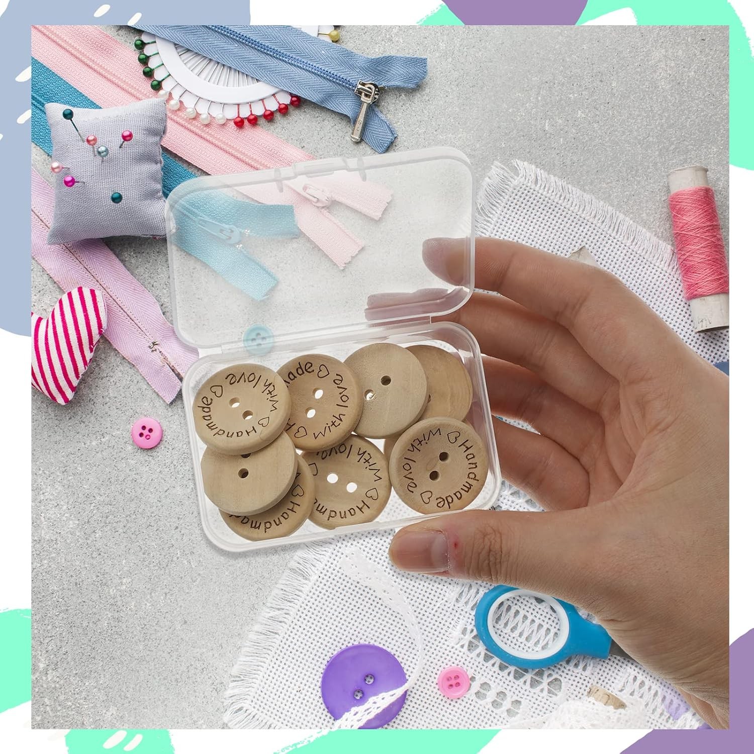 Small Plastic Storage Box Lidded Case Container Coin Screws Jewelry Travel Beads