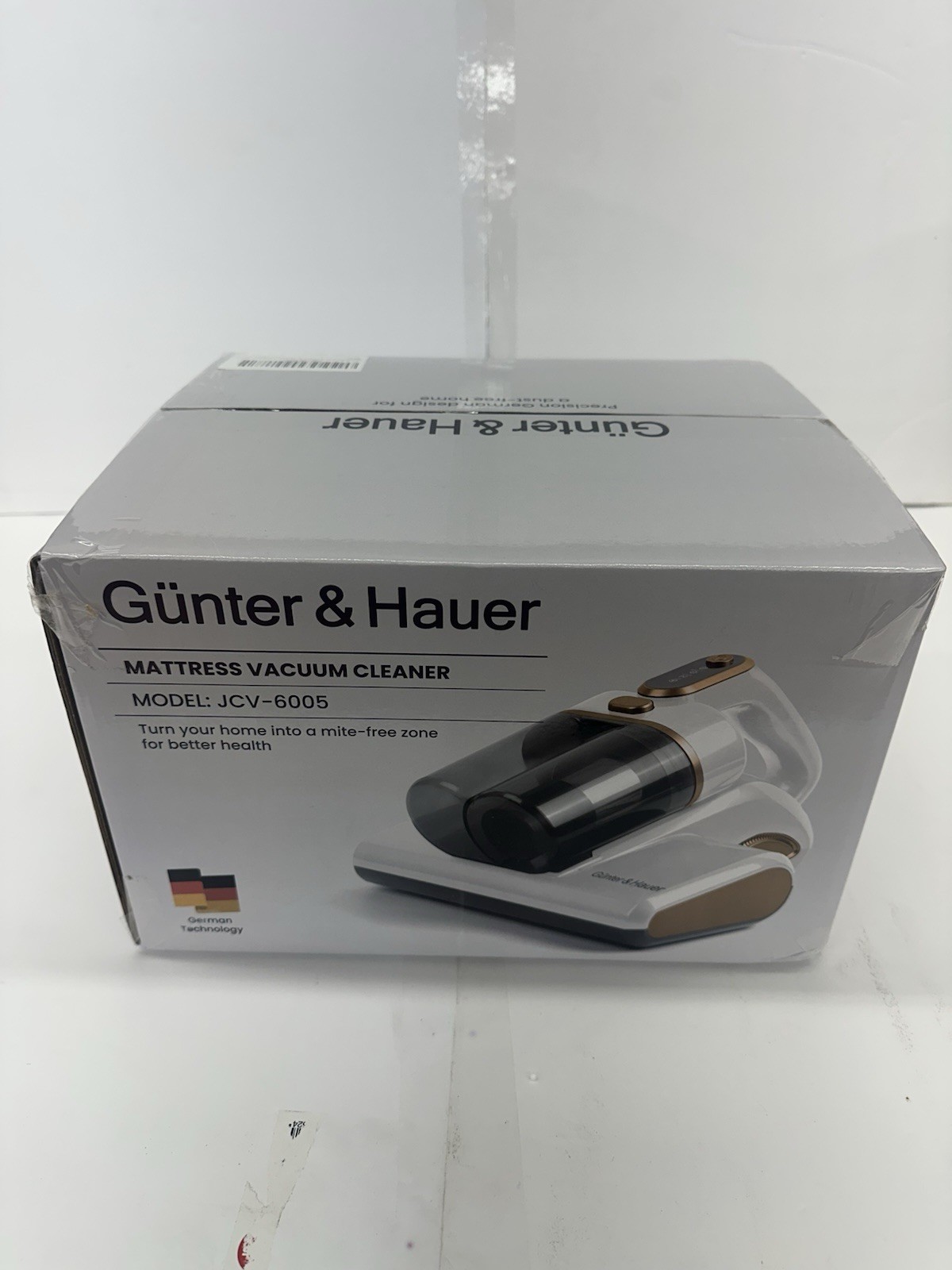 Mattress Bed Vacuum Cleaner 16Kpa Strong Suction,20ft Corded 600W Corded White