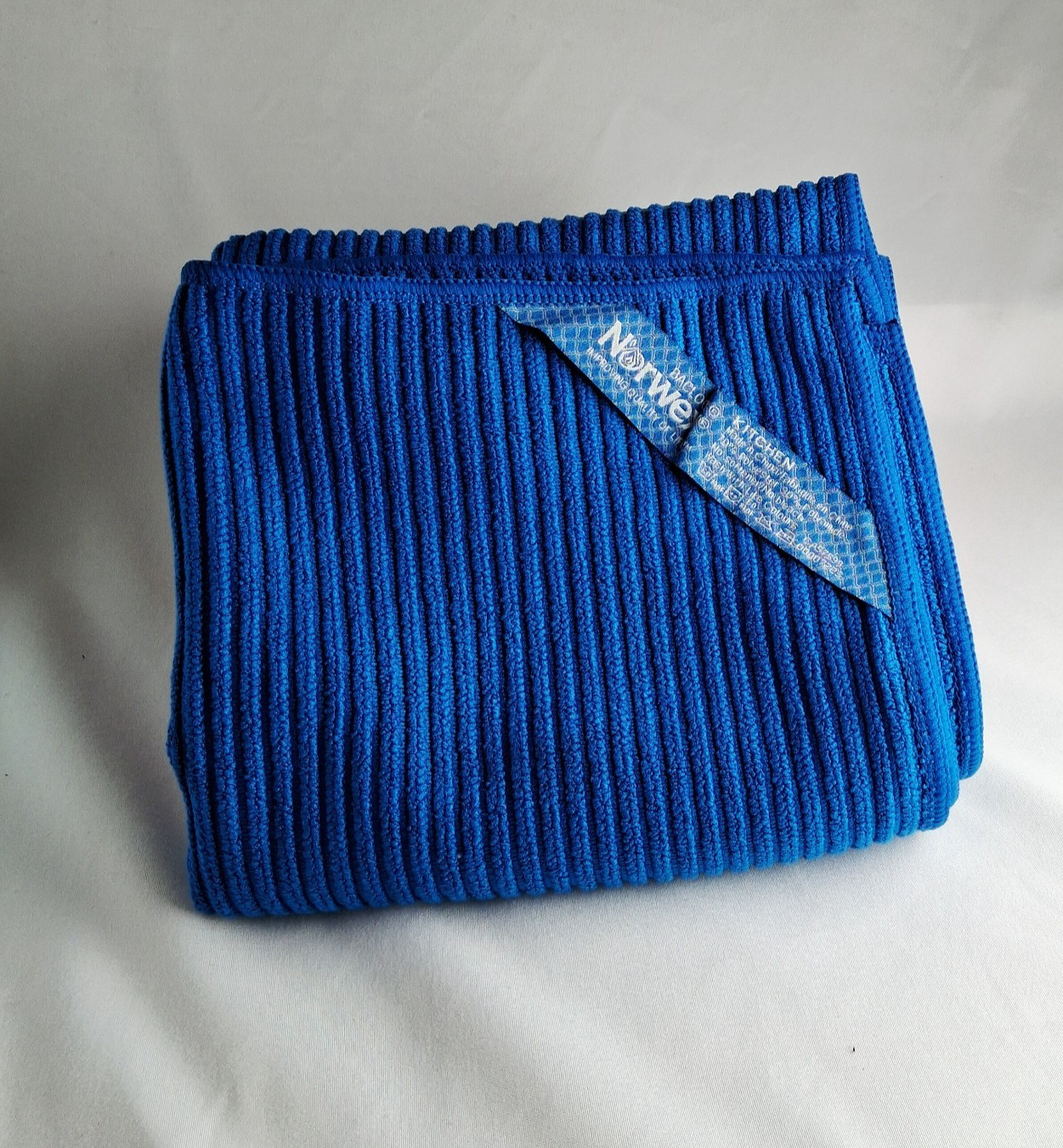 NEW Norwex Kitchen Towel | Channel Textured Microfiber | Navy Blue