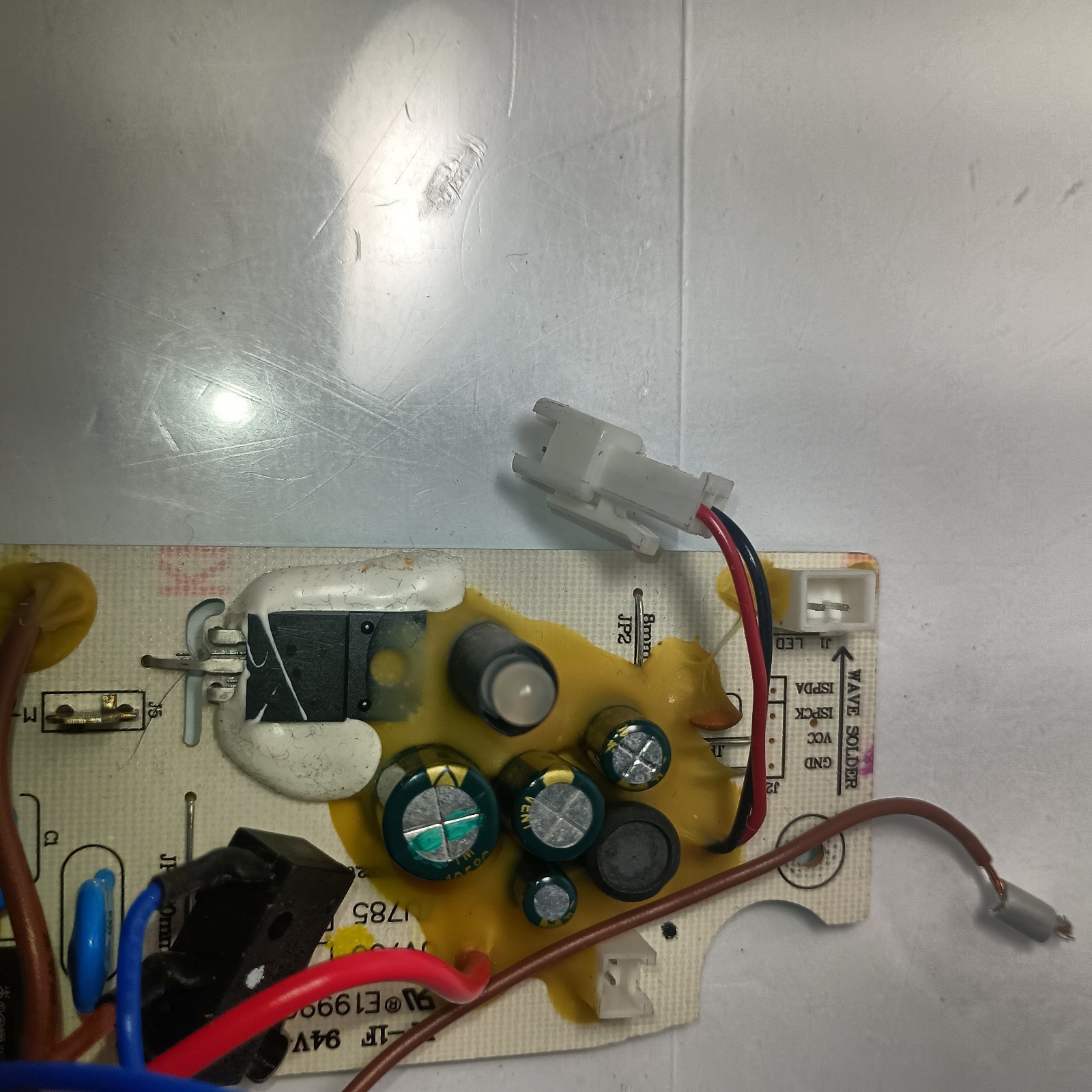 SHARK UV700 ZU701 FLOOR NOZZLE PCB MOTHERBOARD CIRCUIT BOARD W/ SWITCH OEM PART