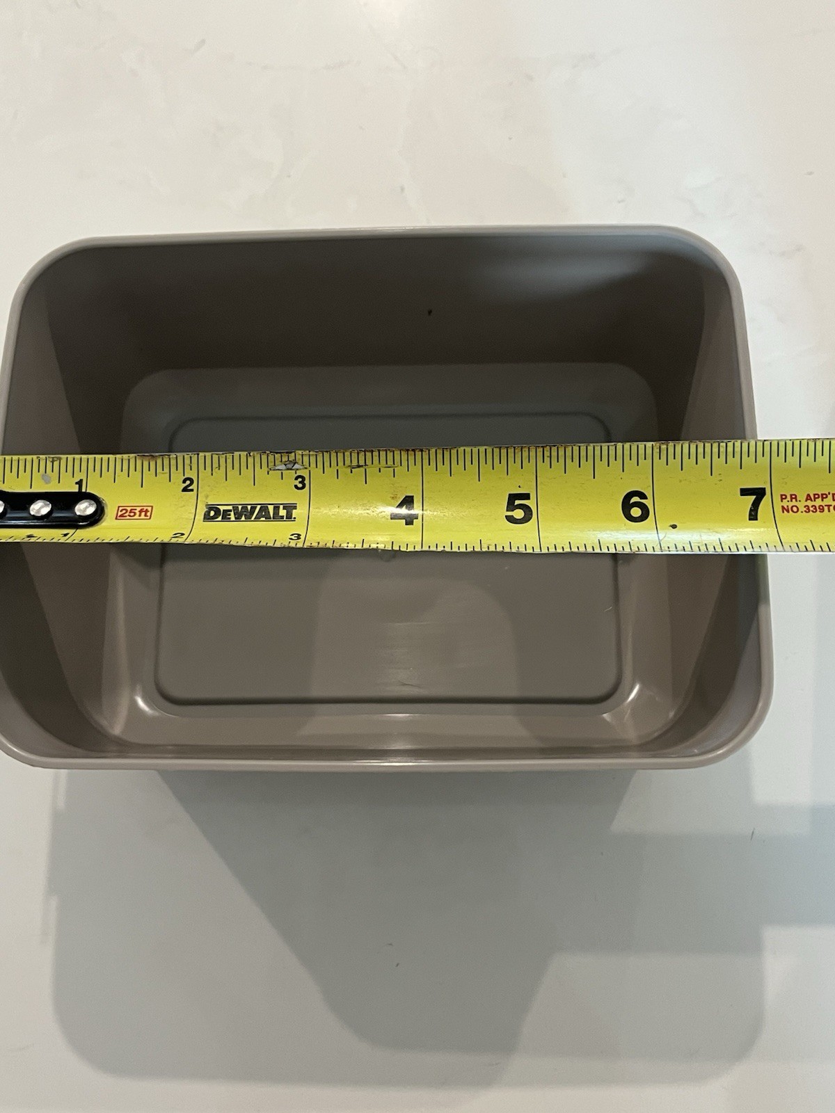 Brightroom-branded storage container with a grey, stackable plastic (set Of 6)