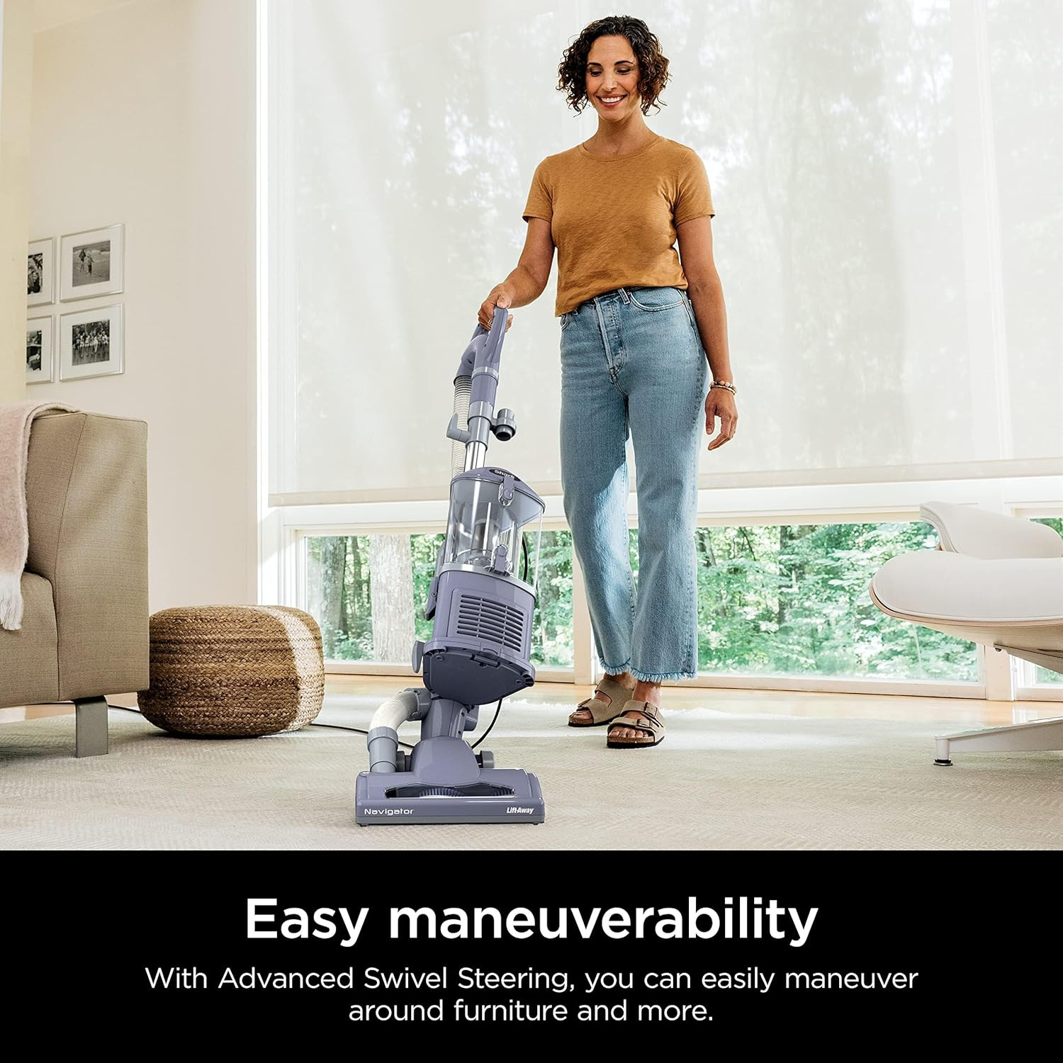 NV352 Navigator Lift Away Upright Vacuum, Hepa Filter, Anti-Allergen Technology,