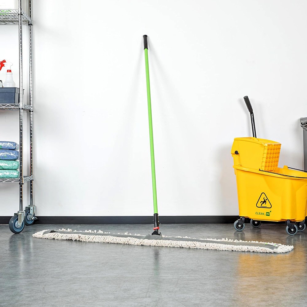 60″ COMMERCIAL DUST MOP HEAVY DUTY DRY FLOOR DUSTER FOR LARGE AREA RESTAURANT