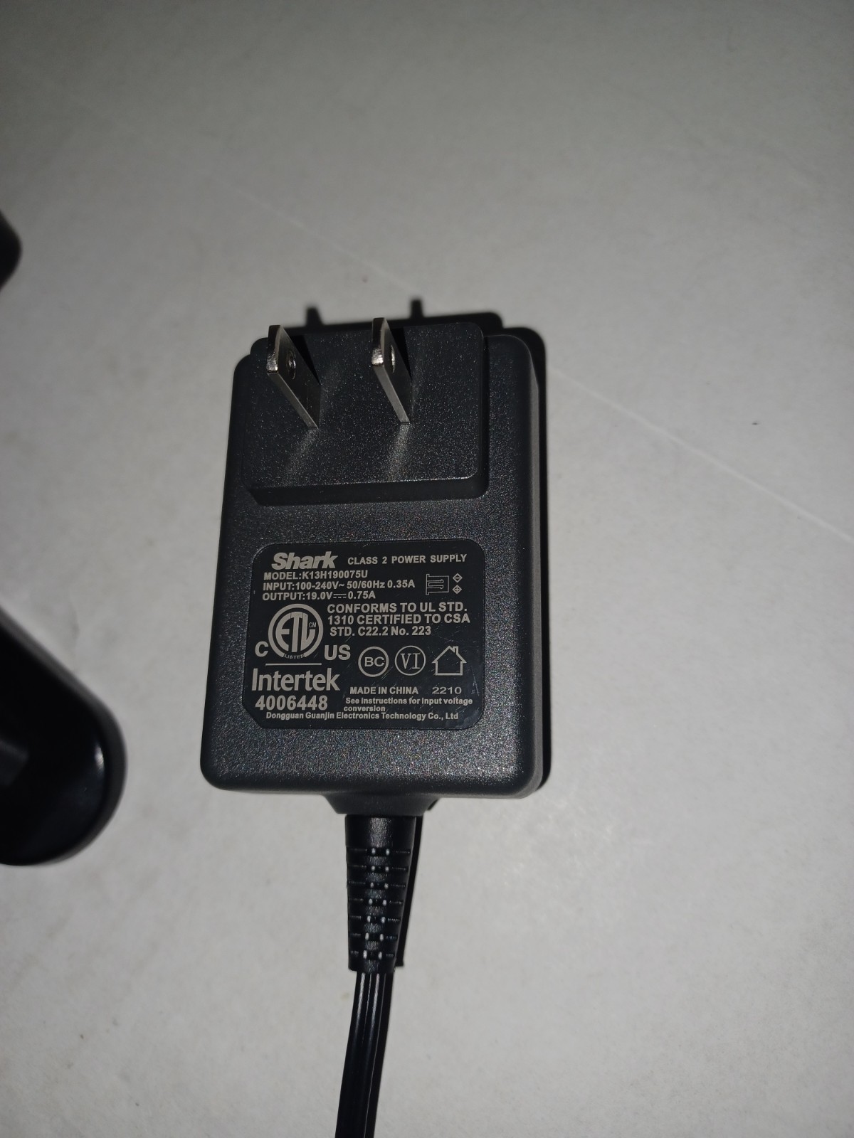 Shark AI Ultra Robot 2-in-1 Vac & Mop Black RV2610WZUS TESTED WORKS