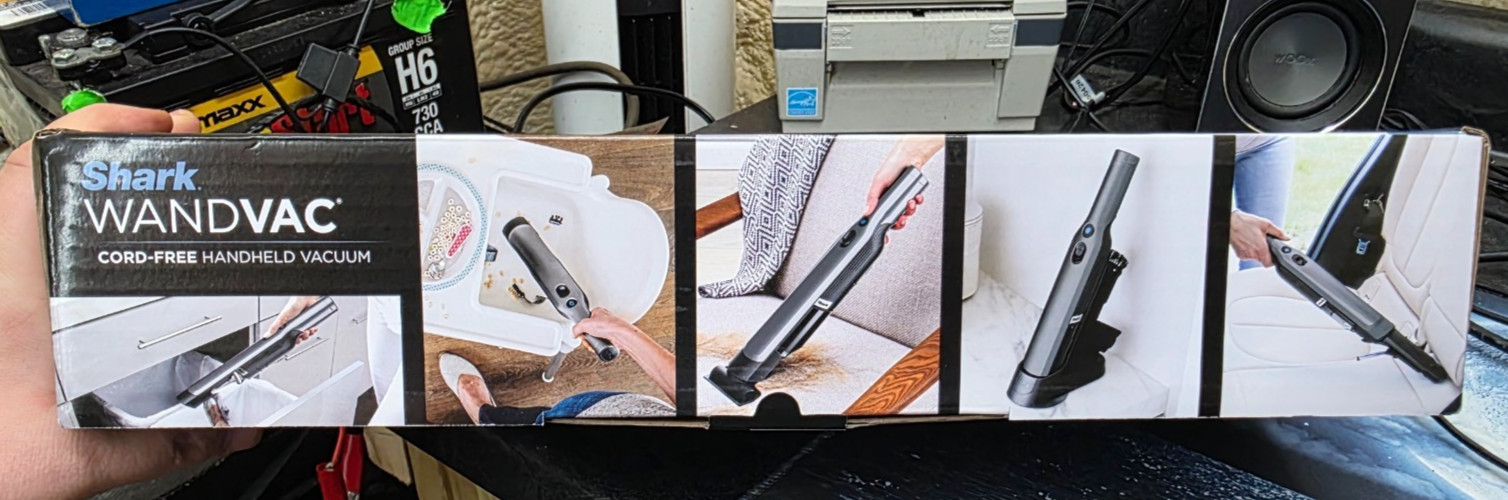 Shark WV201 WANDVAC Cordless Hand Vacuum Lightweight 1.4 lbs *NEW*