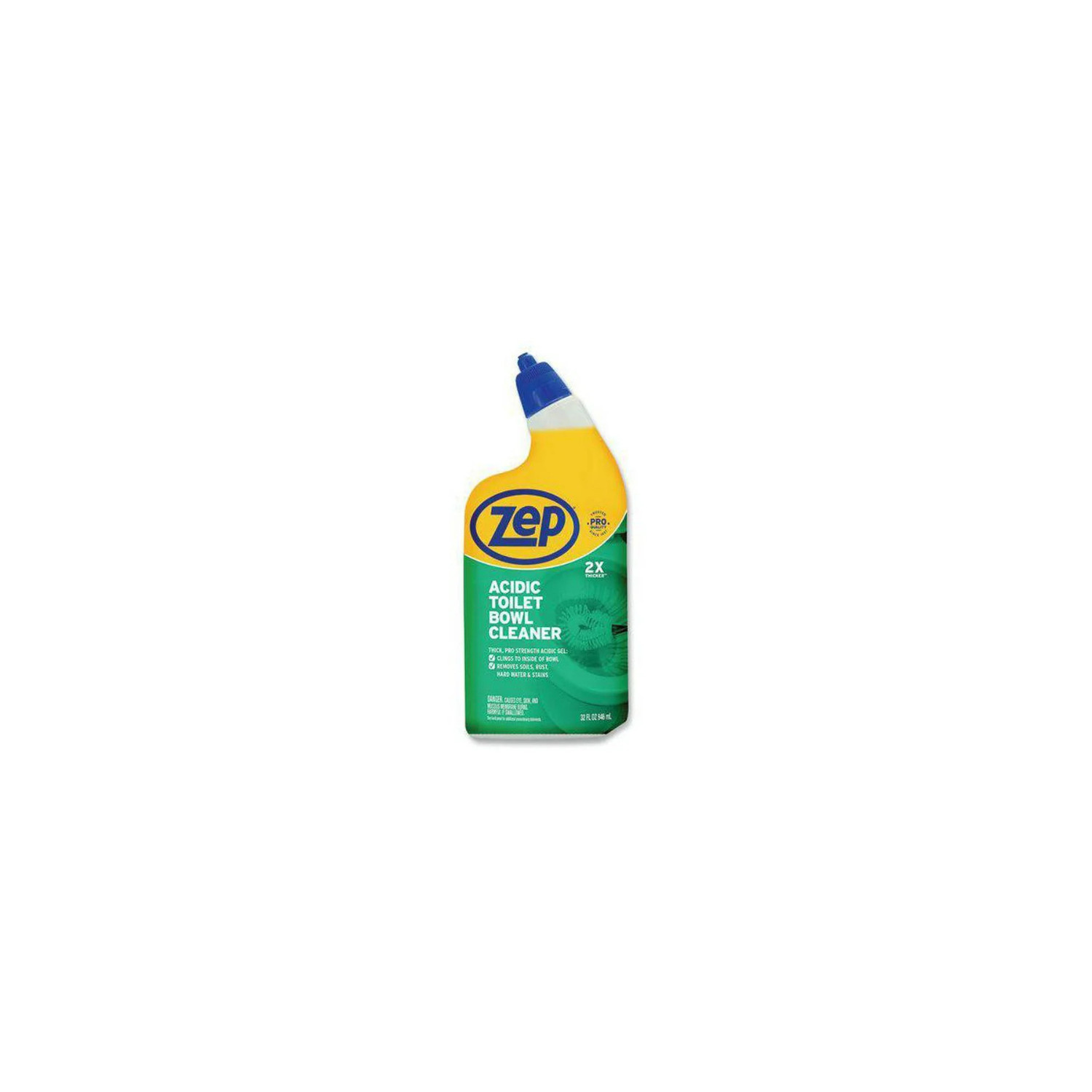 (6 Pack) Zep 32 oz. Acidic Toilet Bowl Cleaner
