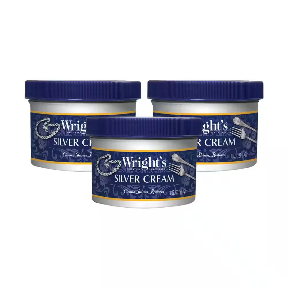 Wright’s Silver Polish Cream 8 oz. (3-Pack)