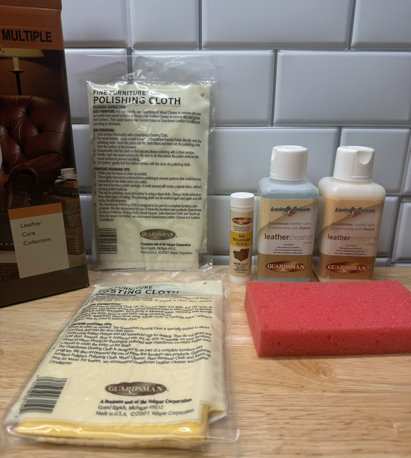 Guardsman Leather Care Kit In Original Box New L10