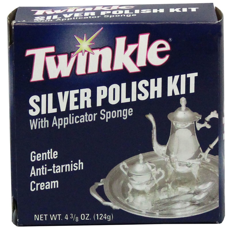 Twinkle 525005 Silver/Chrome Polish Anti Tarnish Cream 4.4 oz. (Pack of 12)