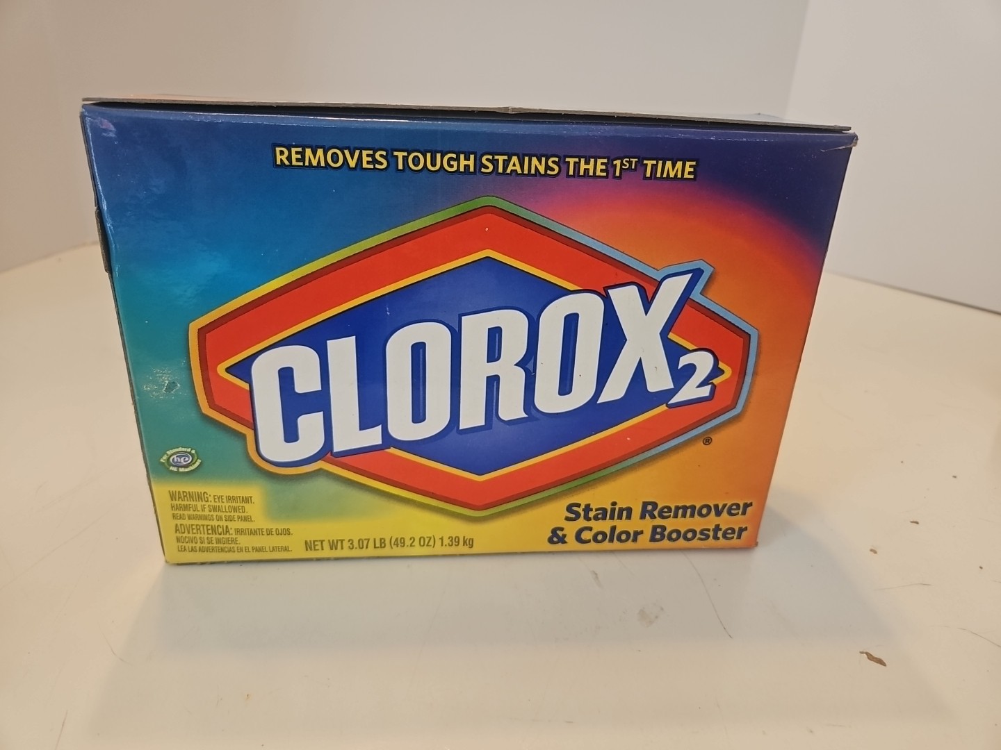 Clorox 2 Stain Remover & Color Booster Powder, Regular, 49.2 oz