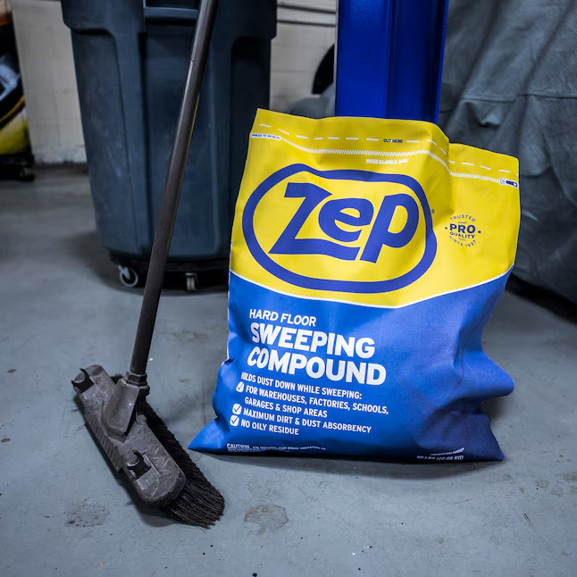Zep 50-lb Floor Hard Floor Sweeping Compound Dust Control Industrial Cleaner