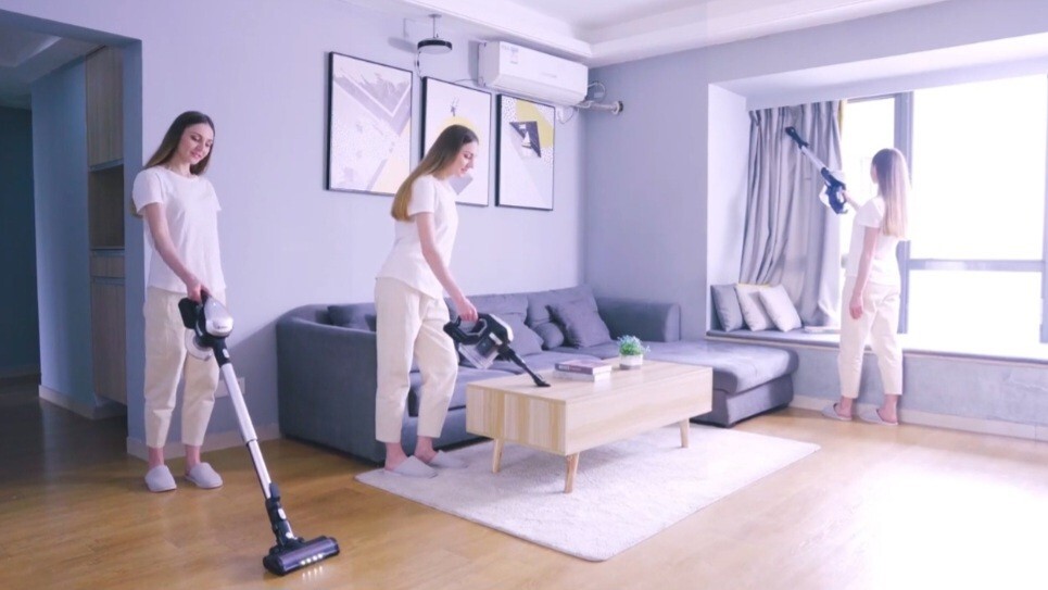 Moosoo M8Pro 25kpa Cordless Vacuum Cleaner 250W 6in1 Stick 1.3L 2200mah