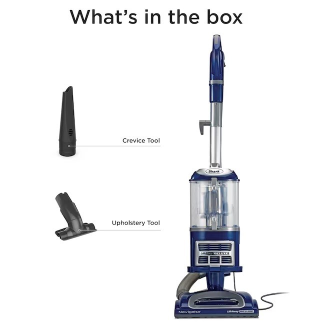 Shark Navigator Lift Away Deluxe Upright Vacuum Cleaner NV360 HEPA Filter Blue🔥