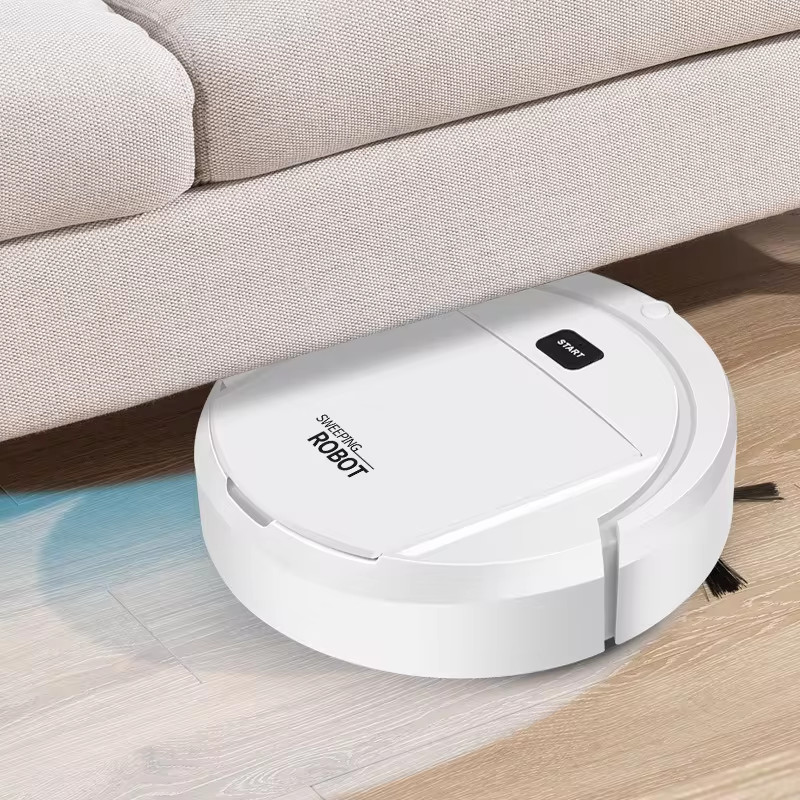 New Automatic Robot Vacuum Cleaner Smart Sweeping Dry Wet Cleaning Machine Charg