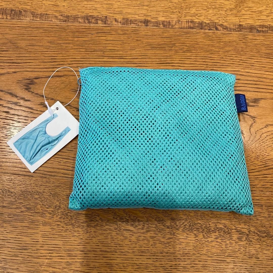 BAGGU Blue Green Emerald Mesh Standard Baggu Reuseable Bag NWT HTF Rare