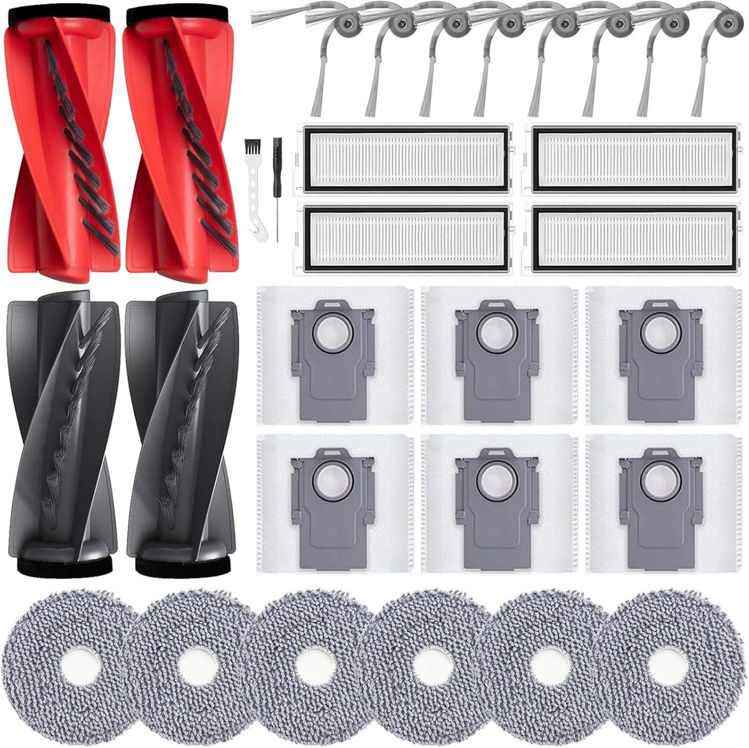 Qrevo S5V Replacement Accessories for Roborock Qrevo S5V Curv Curv S5X Qrevo