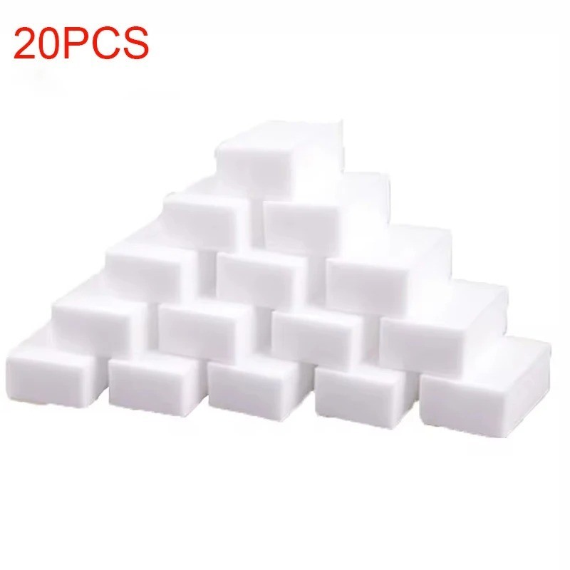 10-200 pieces of white melamine sponge eraser, kitchen, office bathroom cleaning