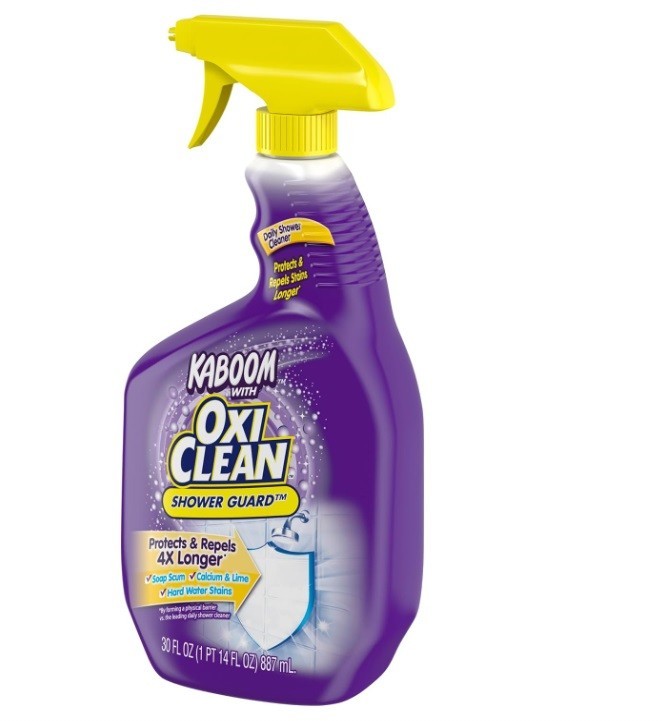 OxiClean Shower Guard 30oz – Easy Spray Cleaner for All Bathroom Surfaces
