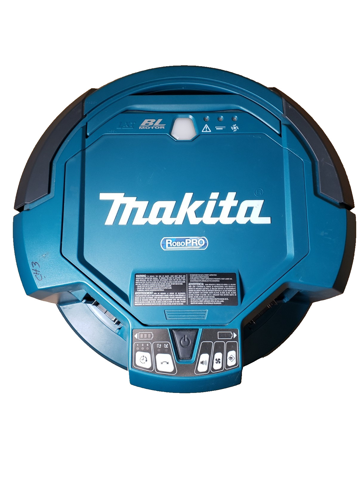 Makita DRC200 Commercial Robot Vacuum Cleaner NO Battery/Charger Tested Working