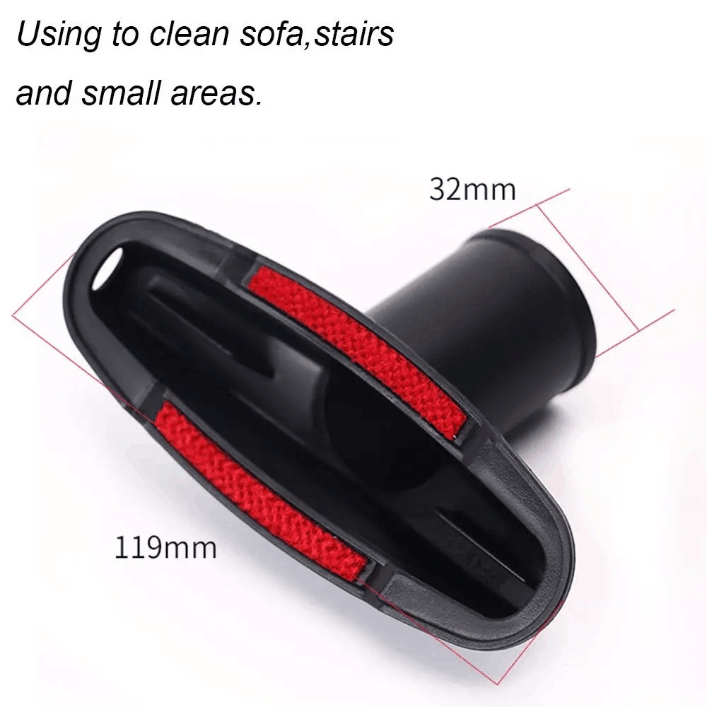 Household Cleaning Vacuum Attachments Crevice Tool Brush Nozzle Cleaner Kit