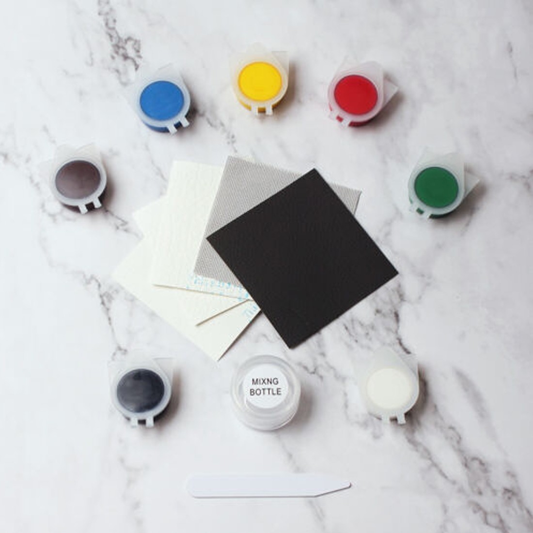 Liquid Leather& Vinyl Repair Kit with Fabric (30-123)