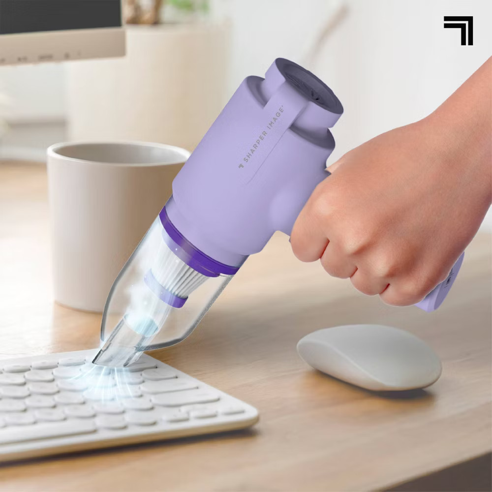Sharper Image Cordless Handheld Vacuum and Blower Purple