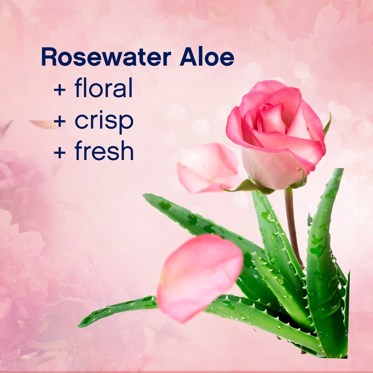 Downy Inspired Fabric Softener – Rosewater Aloe – 111 fl oz