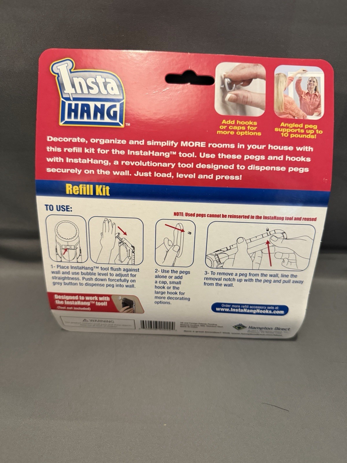 InstaHang Lot Picture Frames, Tools, Laser Level, Extra Pieces New See Pics