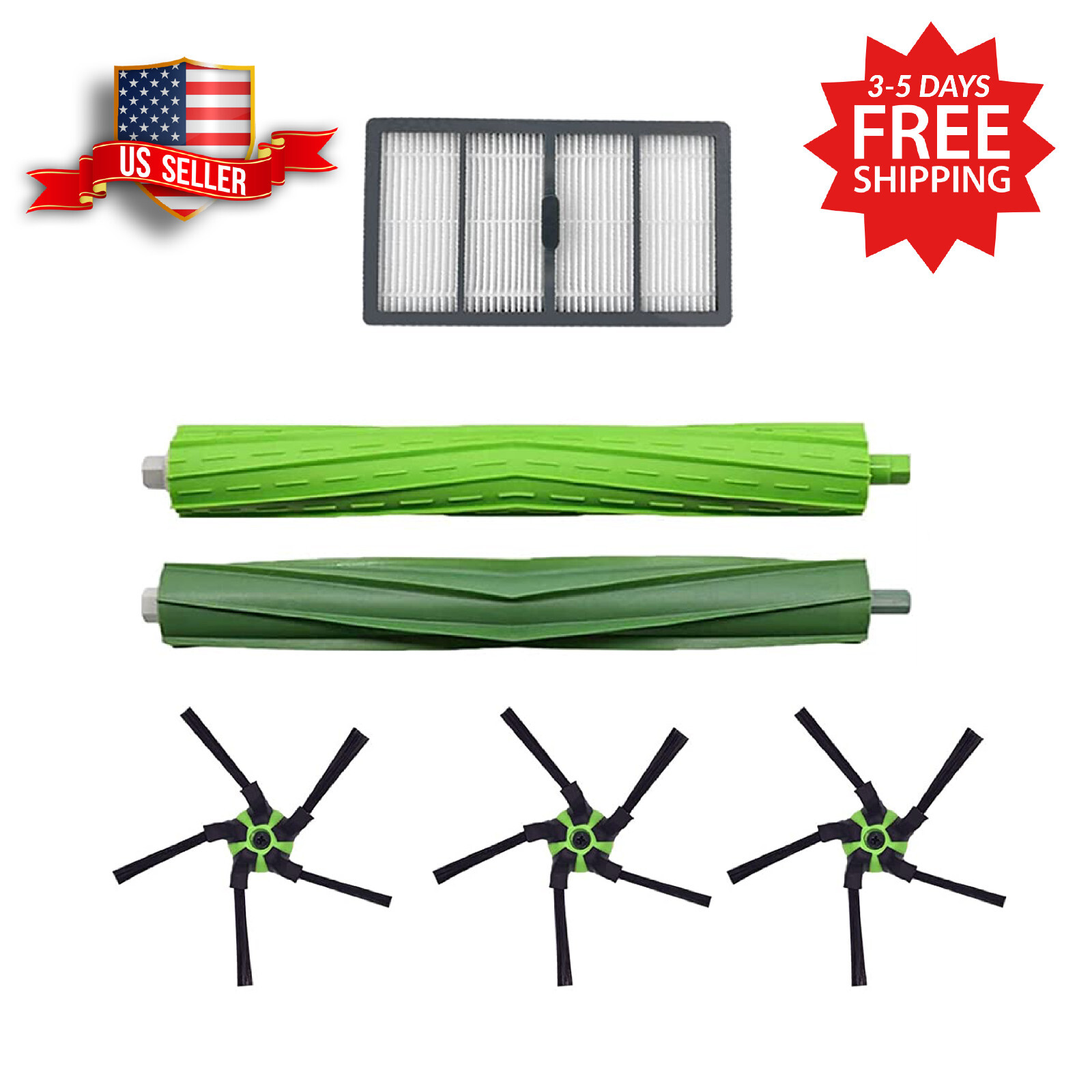 fit for iRobot Replacement Parts-Roomba s Series Replenishment Kit