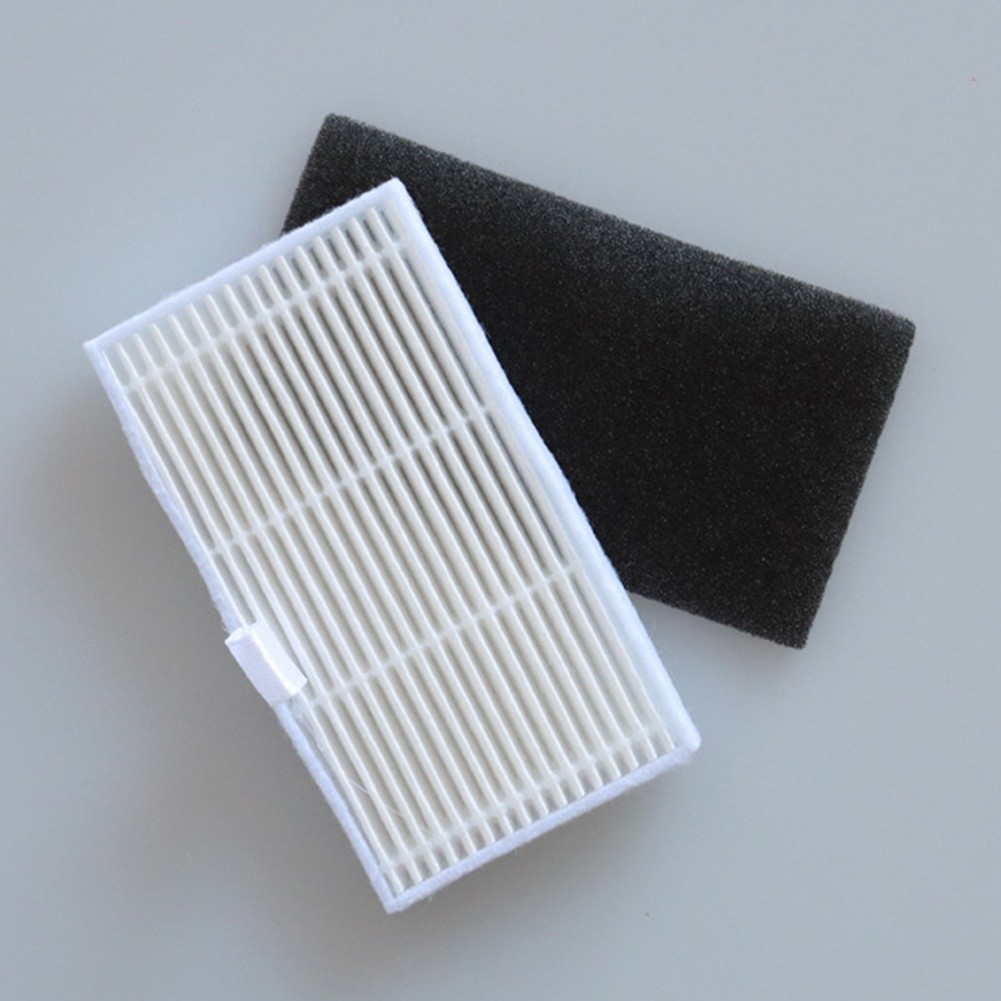 Main Side Brush and Filter Set for Trouver E20 E20 Pro E20 Plus Vacuum