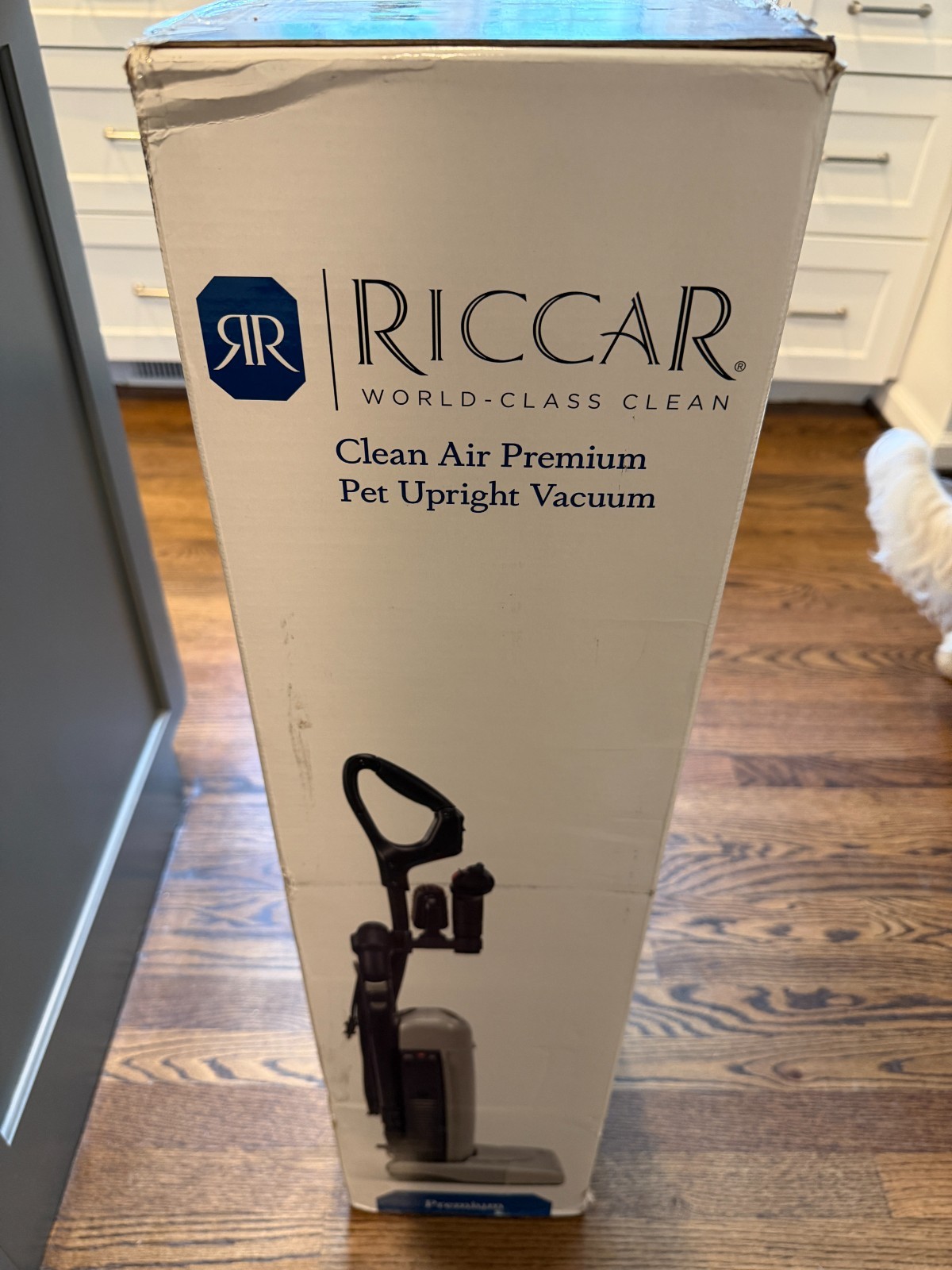New in box Riccar Clean Air Premium Pet Upright Vacuum R27P