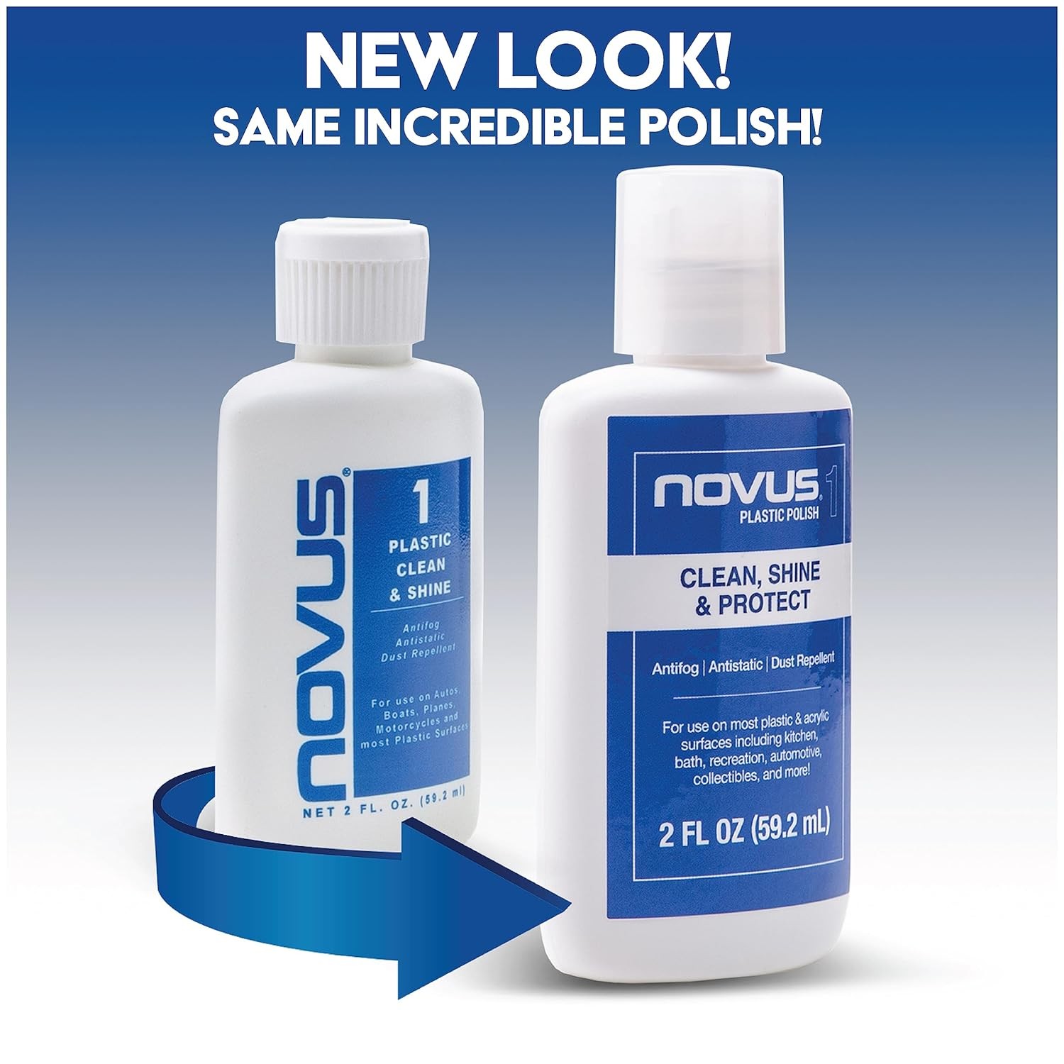 Fine Scratch Remover and Polish for Plastic Clean and Shine Repair Kit